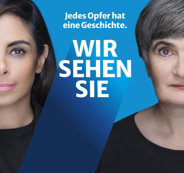50 Jahre Kampagne WEISSER RING Collien und Heike